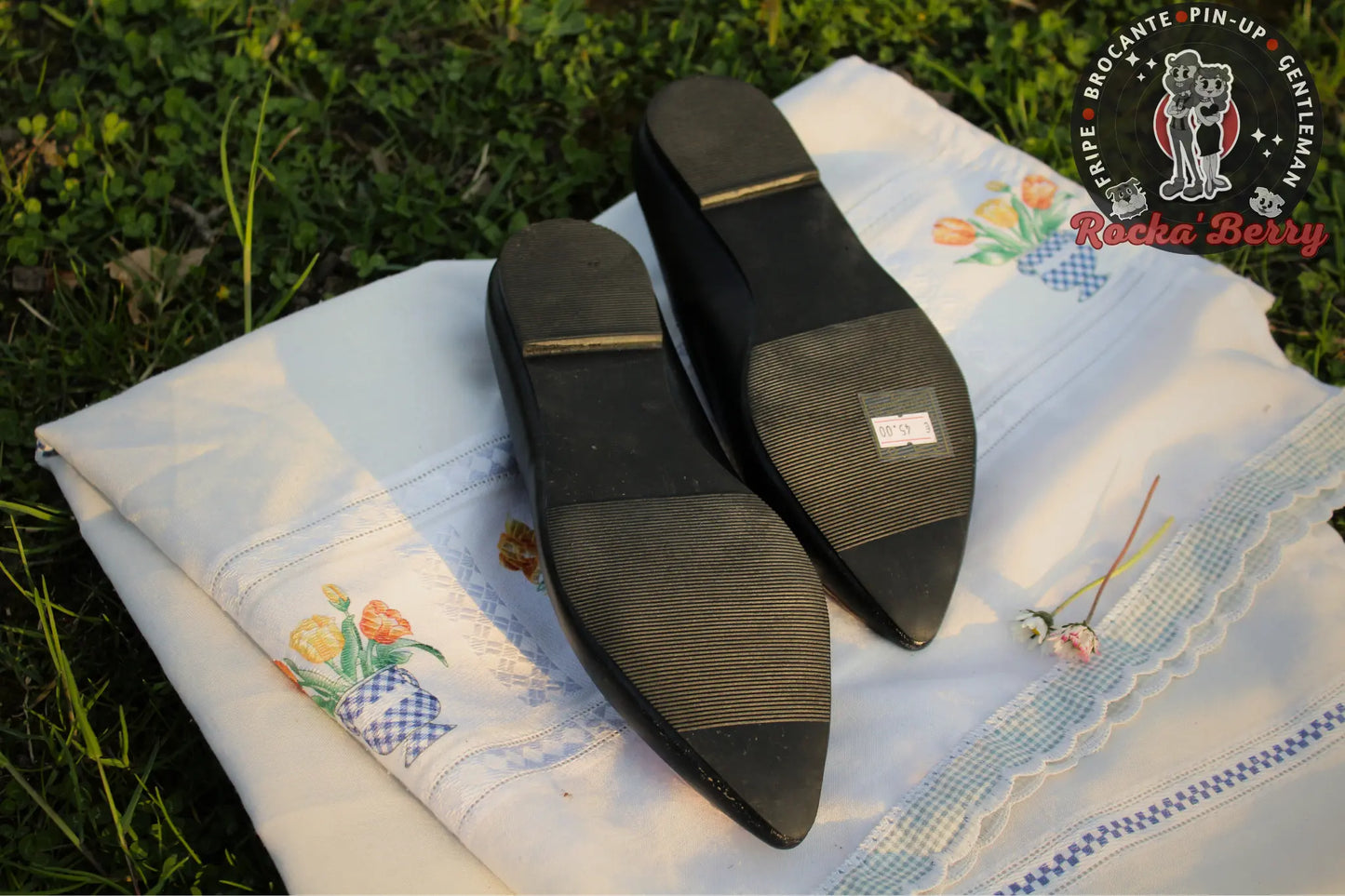 Ballerines Pin-up Flamant Rose - Banned Banned