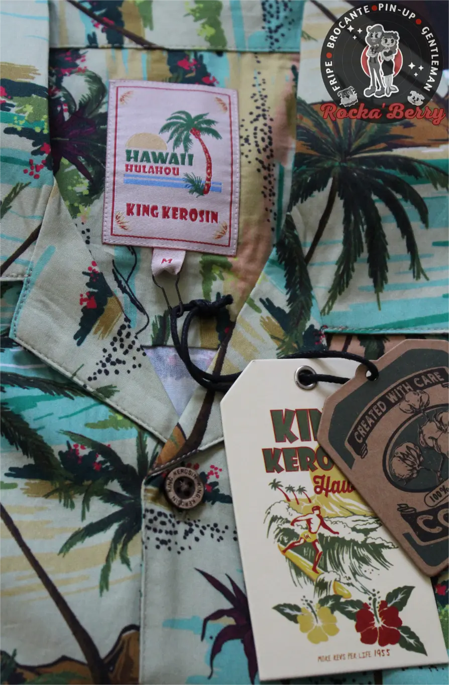Chemise Hawaïenne Tropical Sea - King Kerosin King Kerosin