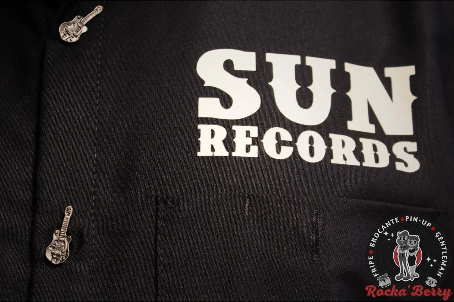 Chemise de Travail Sun Records (BOUTONS KUSTOM) - Steady Clothing Steady Clothing