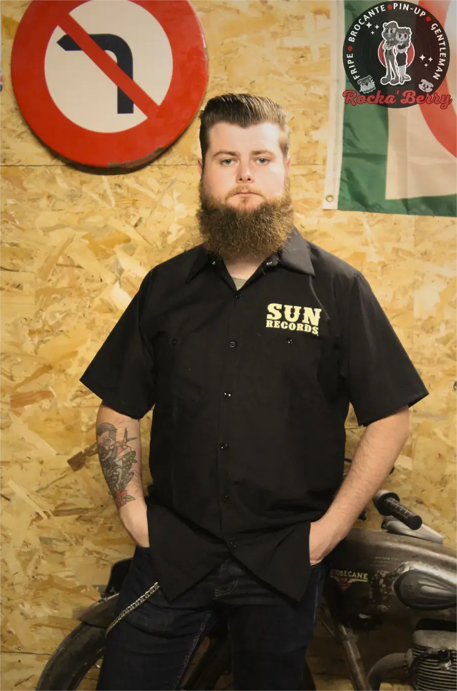 Chemise de Travail Sun Records - Steady Clothing - Rocka'Berry