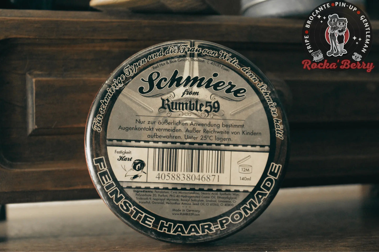 Cire Schmiere Dure "Rebel without a Cause" by Rumble59 - Rocka'Berry