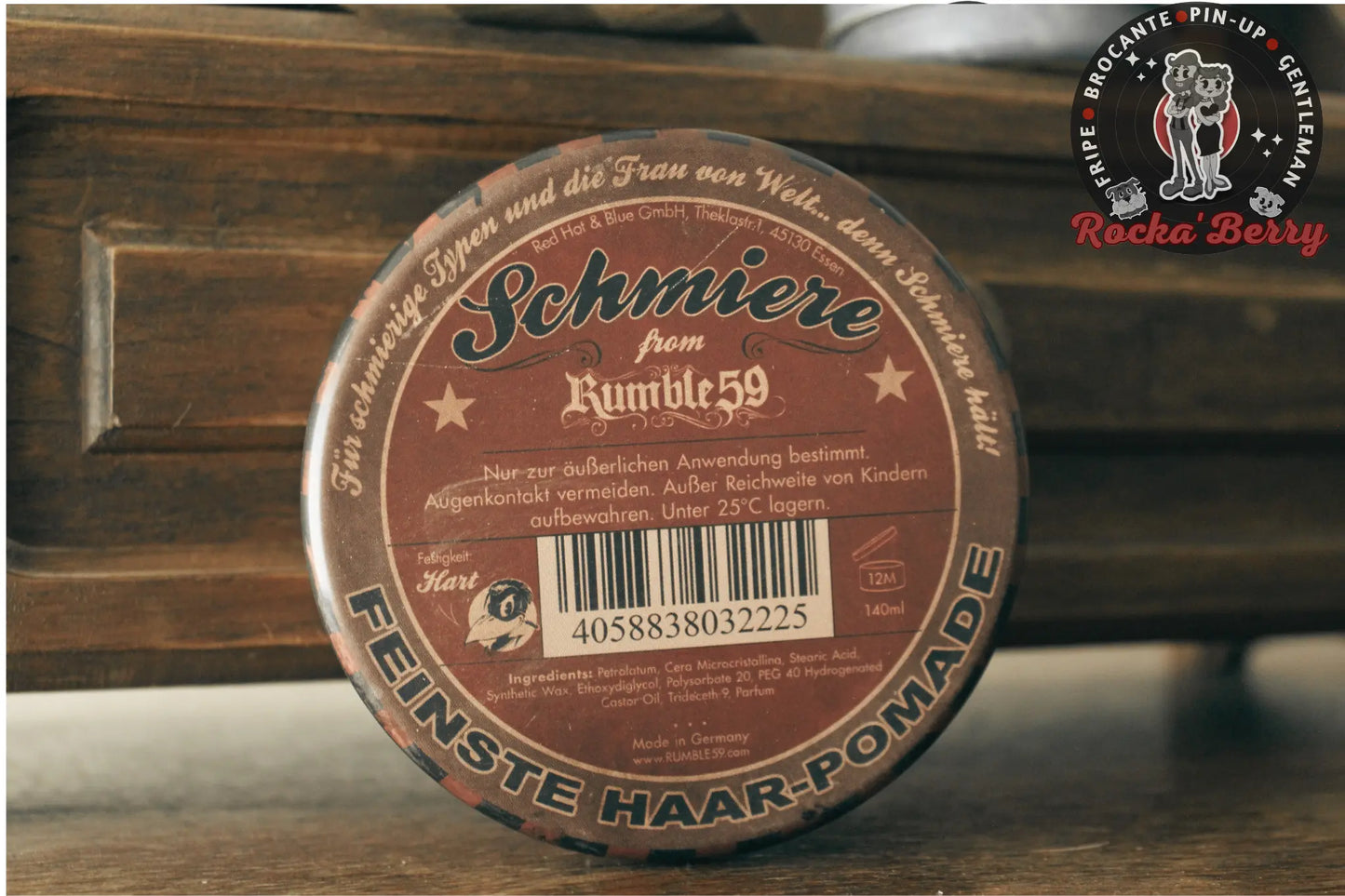 Cire Schmiere Dure "The King" by Rumble59 - Rocka'Berry