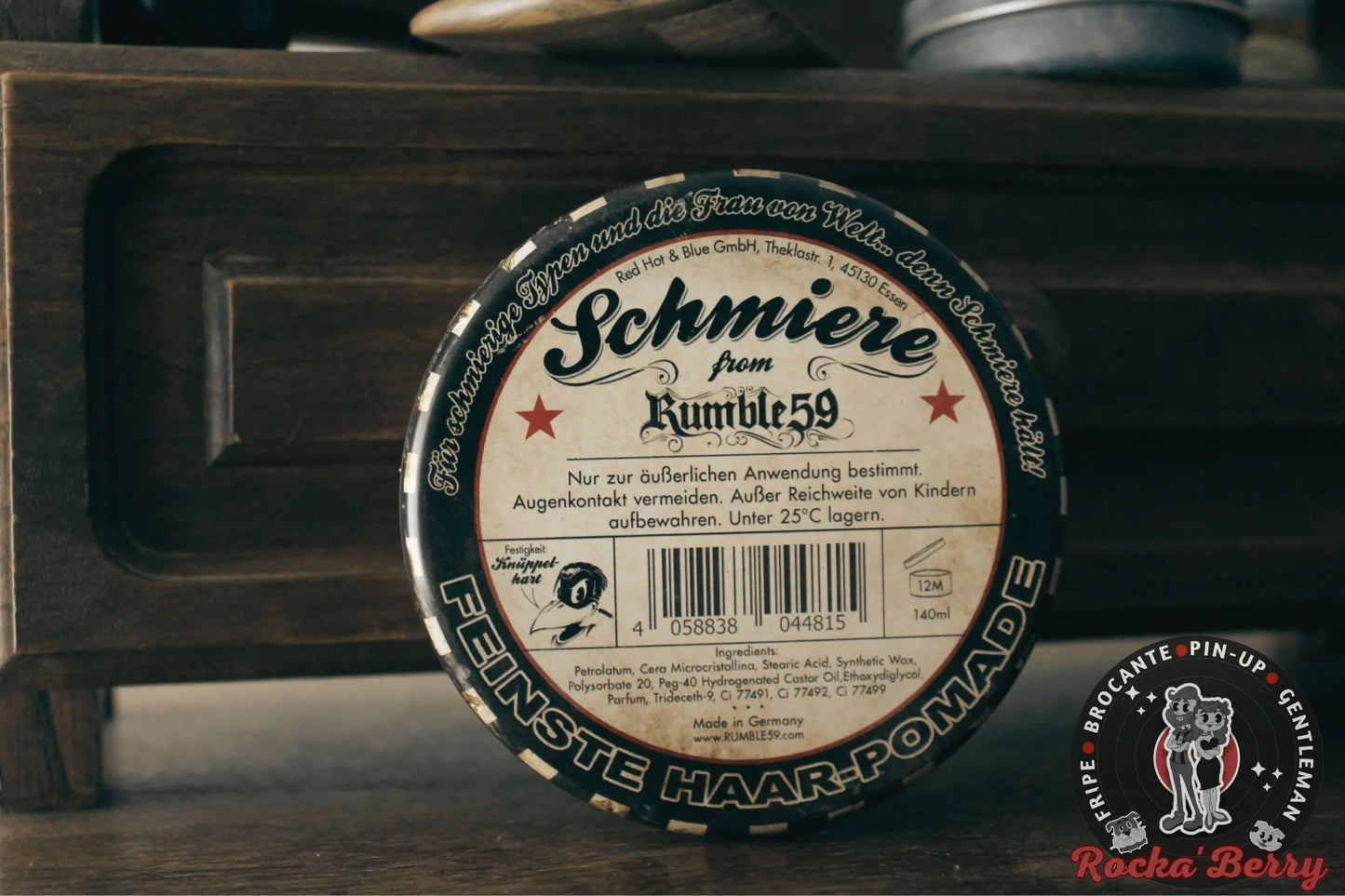 Cire Schmiere Super Dure "6 String Steve" by Rumble59 - Rocka'Berry