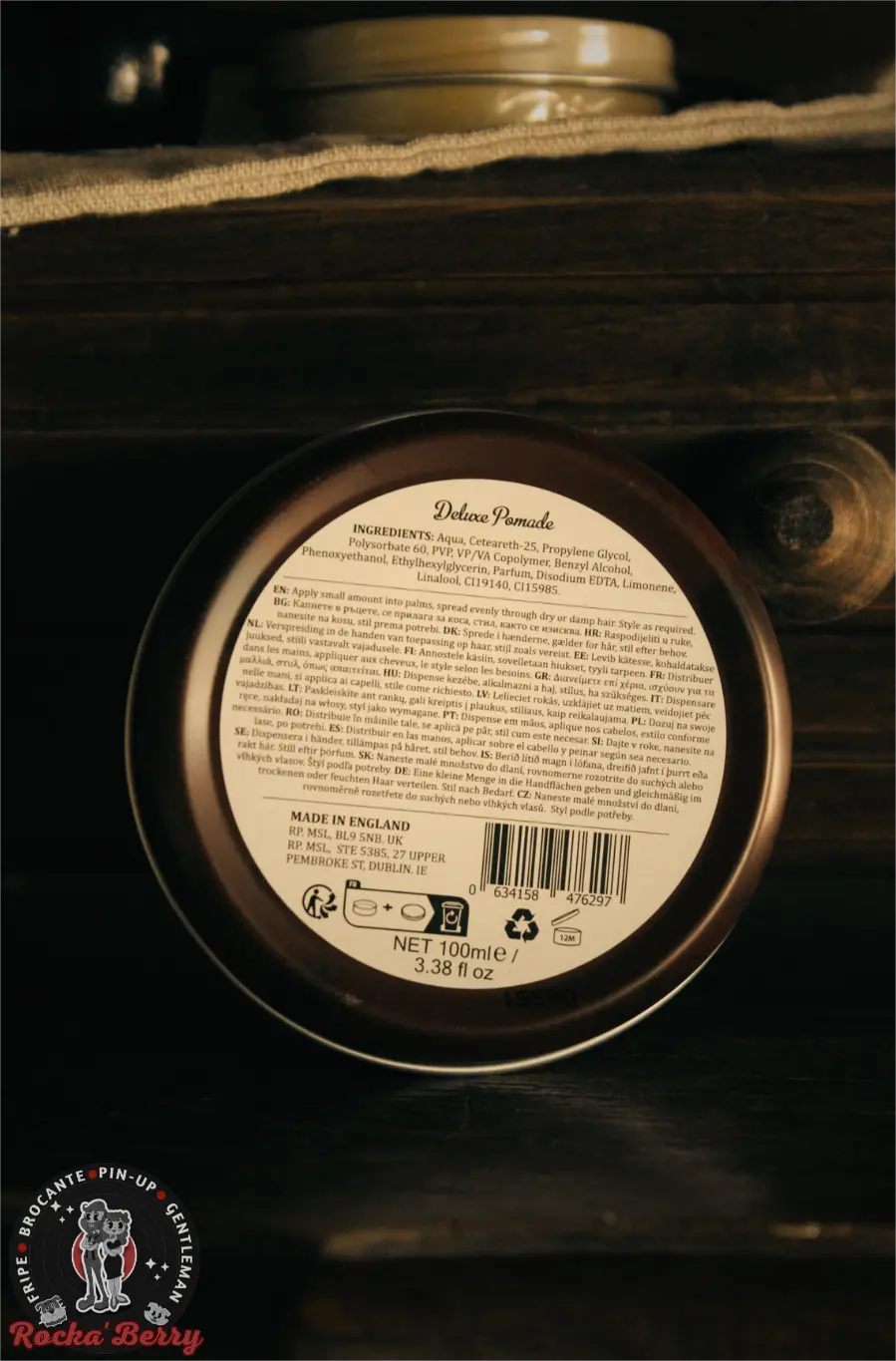 đ Cire Ă cheveux Dapper Dan â Deluxe Pomade Dapper Dan