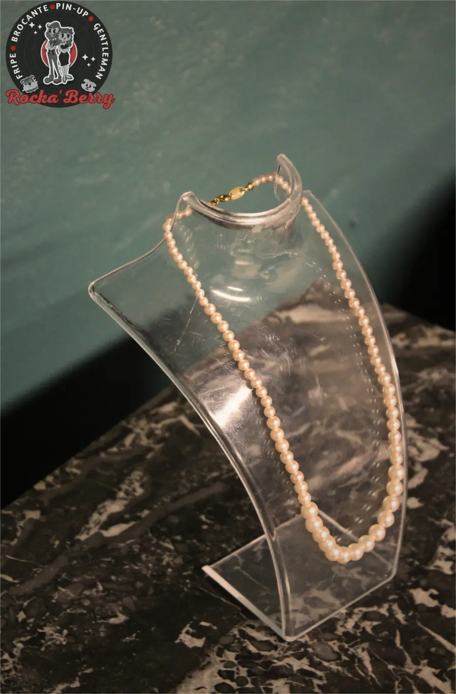Collier de Perles Vintage - Rocka'Berry