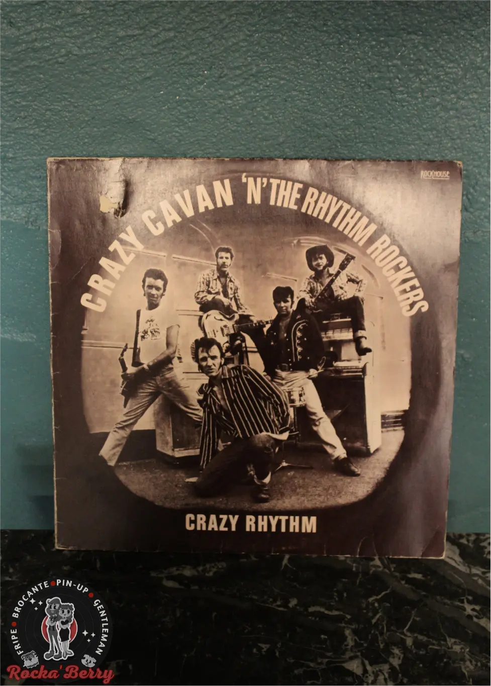Crazy Cavan "Crazy Rhythm" ( 1975 ) - Vinyle 33T