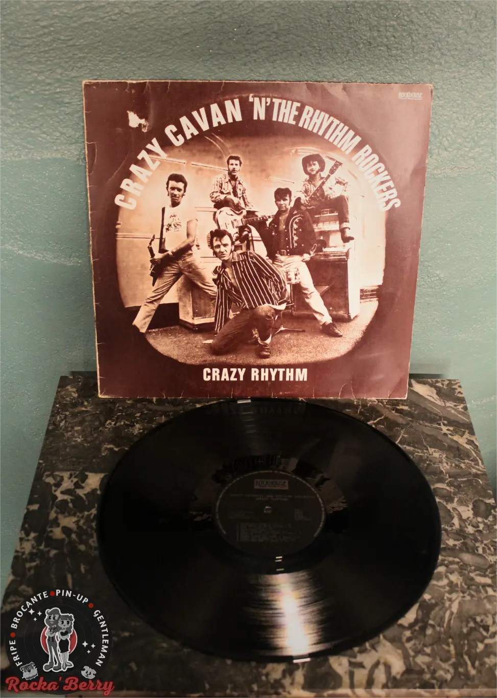 Crazy Cavan "Crazy Rhythm" ( 1975 ) - Vinyle 33T