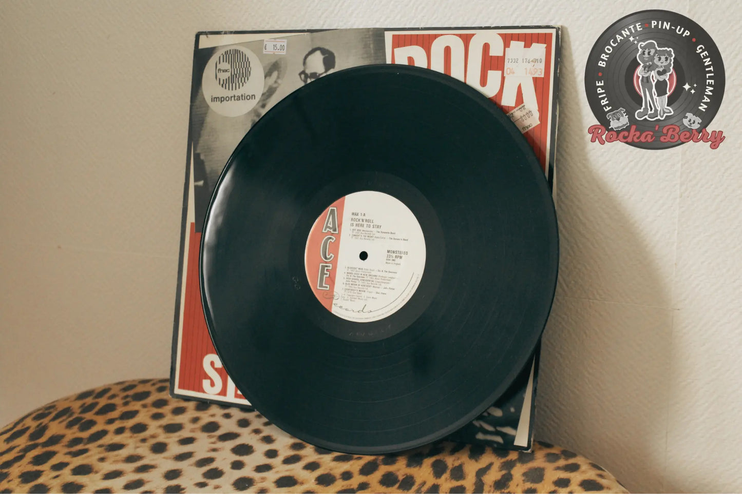 Divers Artistes ," Rock 'N' Roll Is Here To Stay " ( UK 1984 ) Vinyle 33T Rocka'Berry