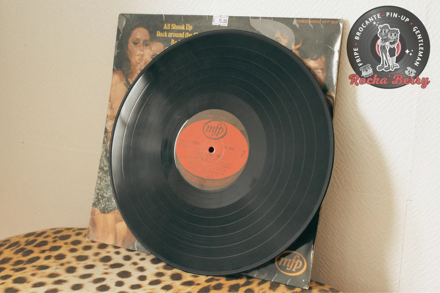 Divers Artistes , "Rock Rock Rock" - ( Suède 1968 ) Vinyle 33T Rocka'Berry