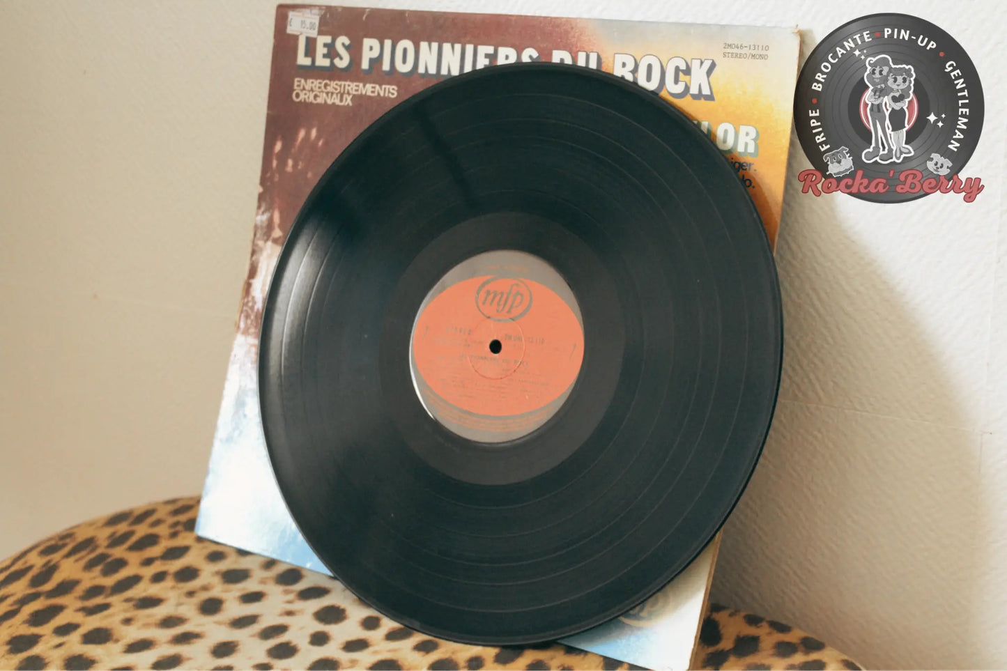 Divers Artistes ,"Les Pionniers Du Rock" ( 1973 ) Vinyle 33T Rocka'Berry