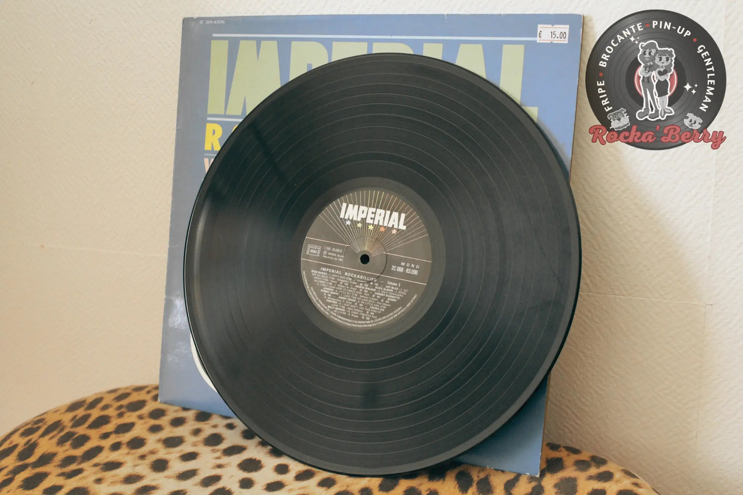 Divers Artistes, "Imperial Rockabillies - Volume Three" ( 1980 ) Vinyle 33T Rocka'Berry