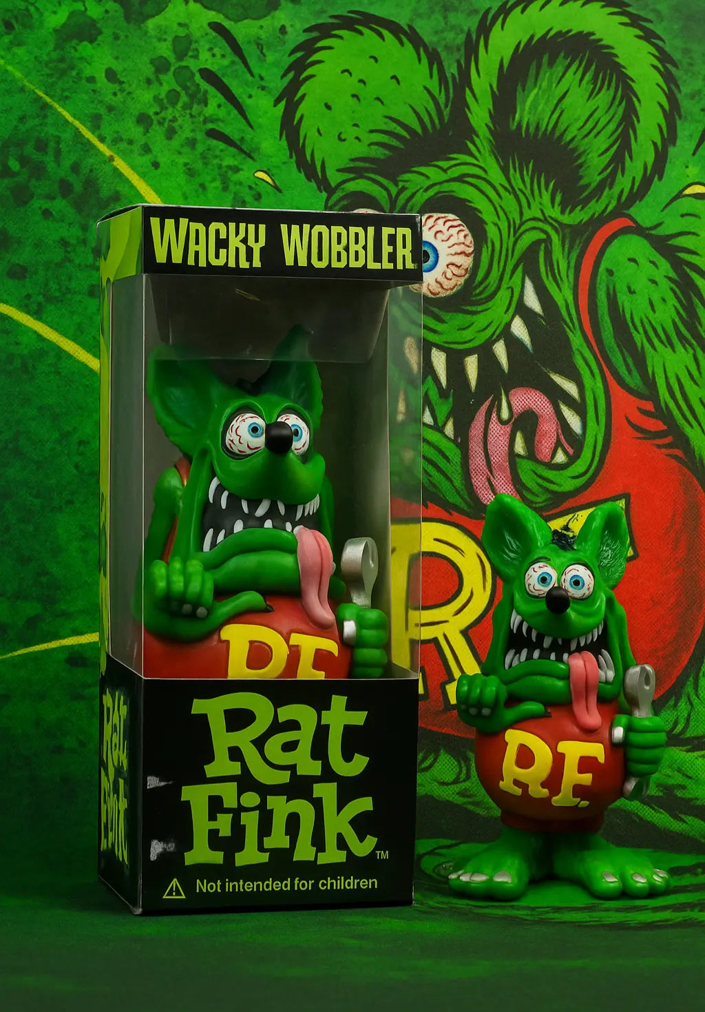 Figurine Rat Fink Rocka'Berry
