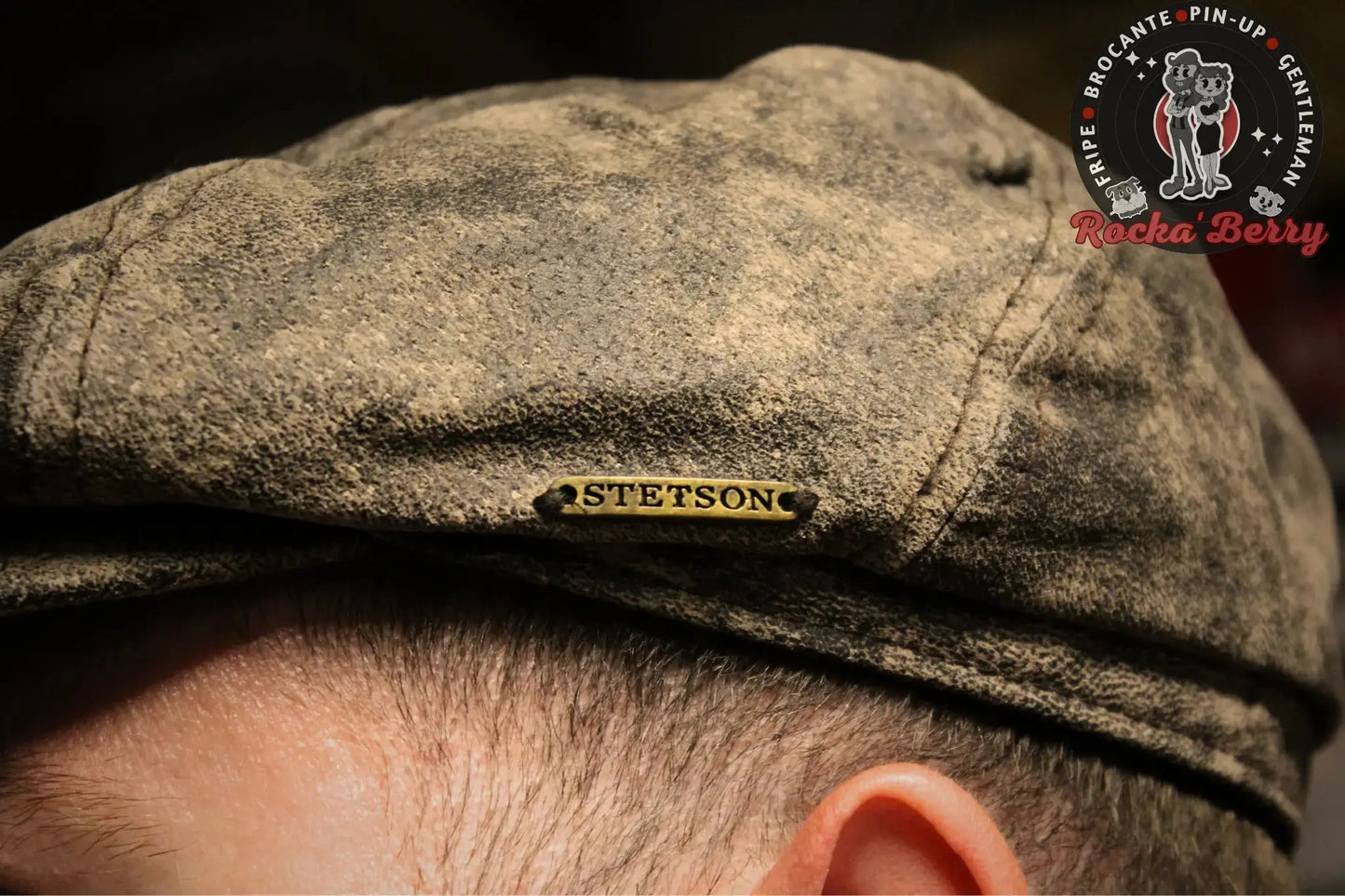 Gavroche Stetson Marron – 100% Cuir de Porc Rocka'Berry