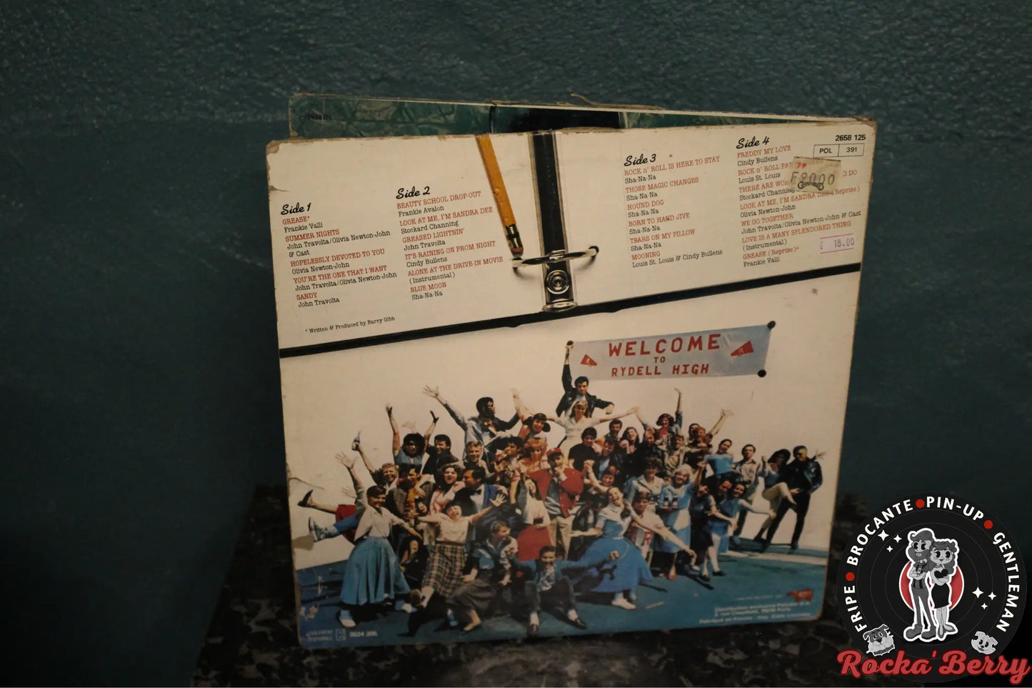 Grease "Bande Originale" ( 1978 ) - Double Vinyle 33T