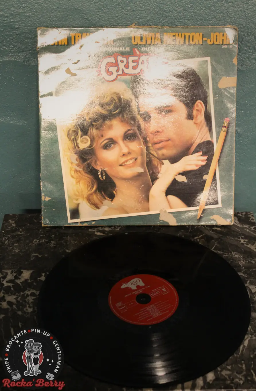 Grease "Bande Originale" ( 1978 ) - Double Vinyle 33T