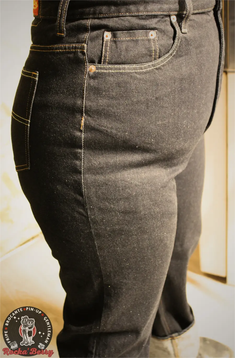Jean Pinup " Norma Jeans " - Freddies of Pinewood ( Made in UK )