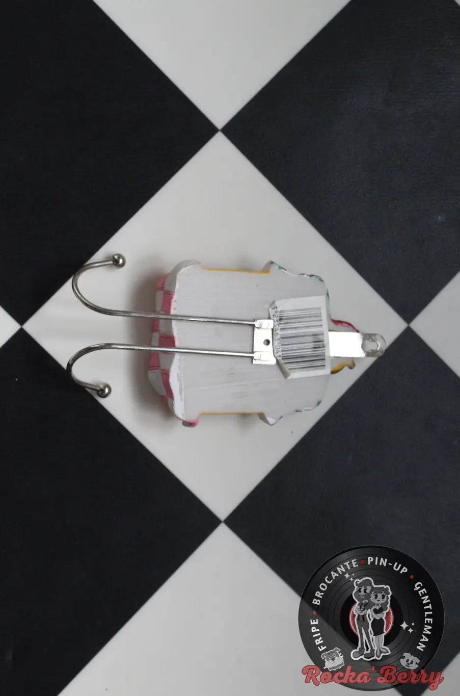 Patère Pinup Confiture Vintage- Made in France Rocka'Berry