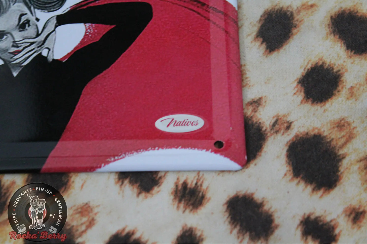 Plaque Métallique Rétro "Défauts" Natives - Made in France Natives