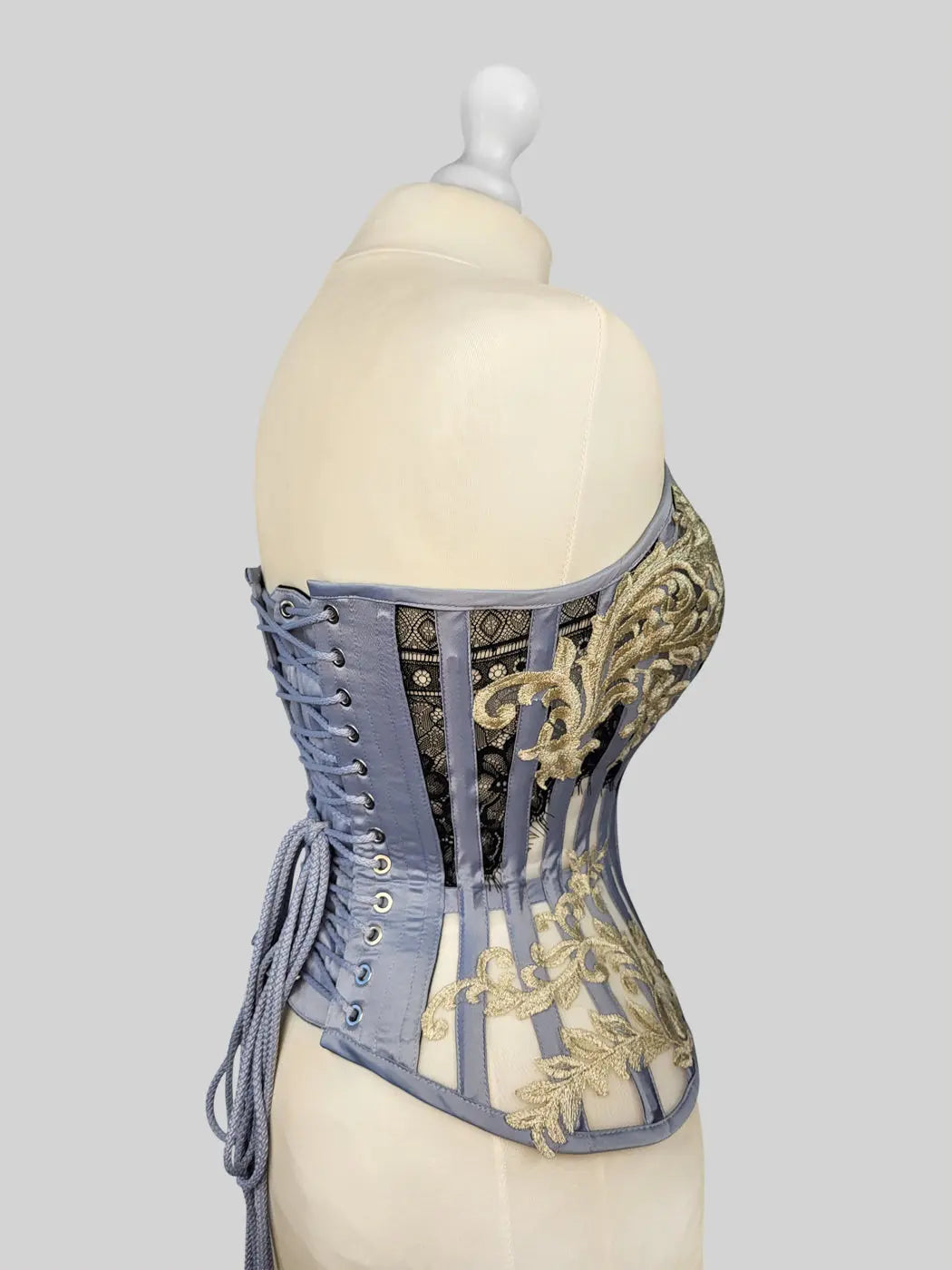 Pré-Commande : Corset Overbust Ice Pearl - Rebel Madness Rebel Madness