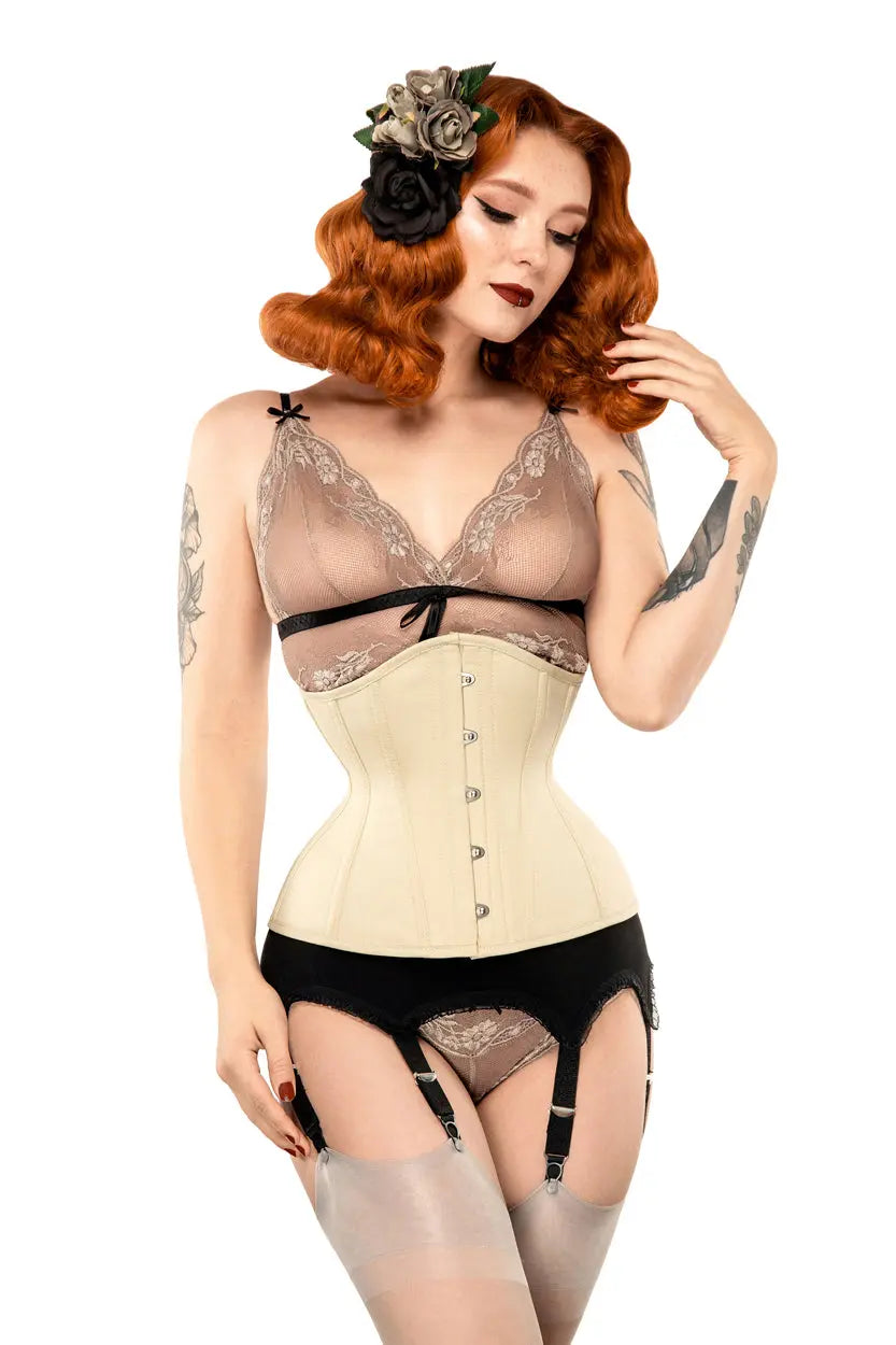 Pré-Commande : Corset Underbust Mini Basique - Rebel Madness Rebel Madness