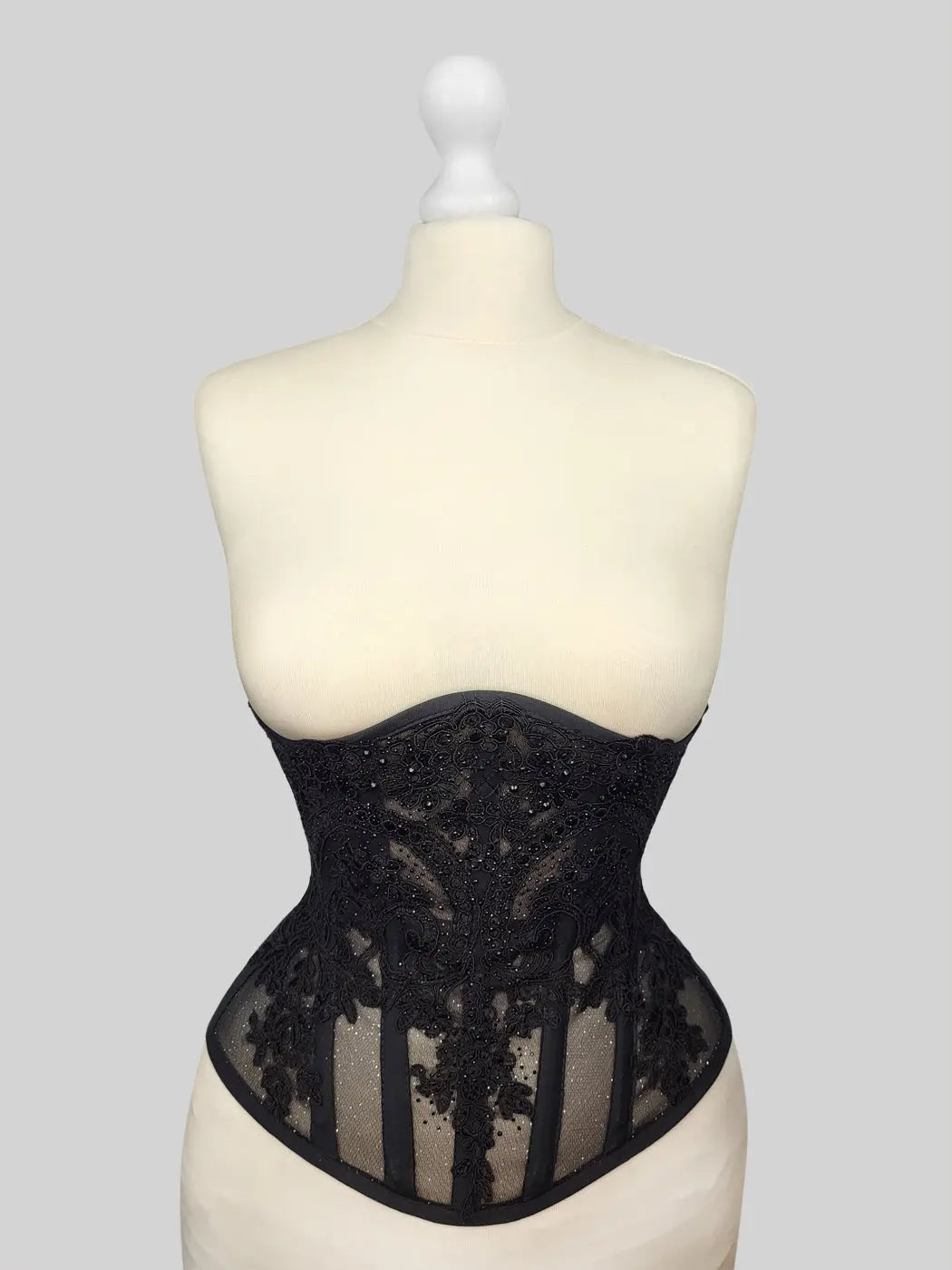 Pré-Commande : Corset Underbust Standard Obsidian - Rebel Madness Rebel Madness