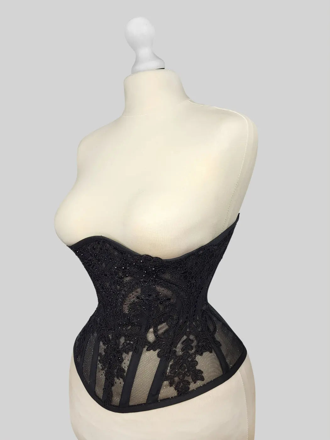 Pré-Commande : Corset Underbust Standard Obsidian - Rebel Madness Rebel Madness