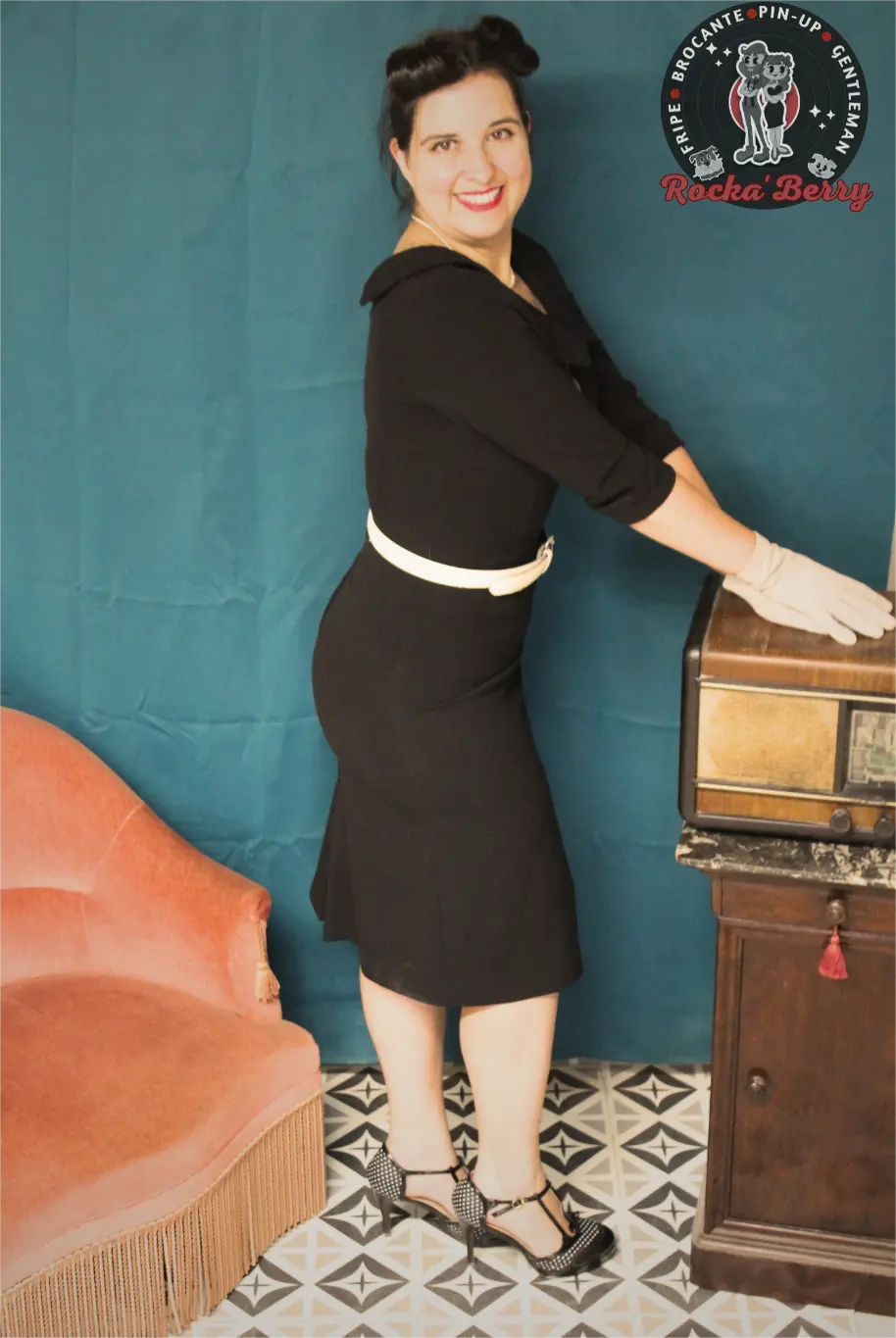 Robe Crayon Boss Lady - Glamour Bunny - Rocka'Berry