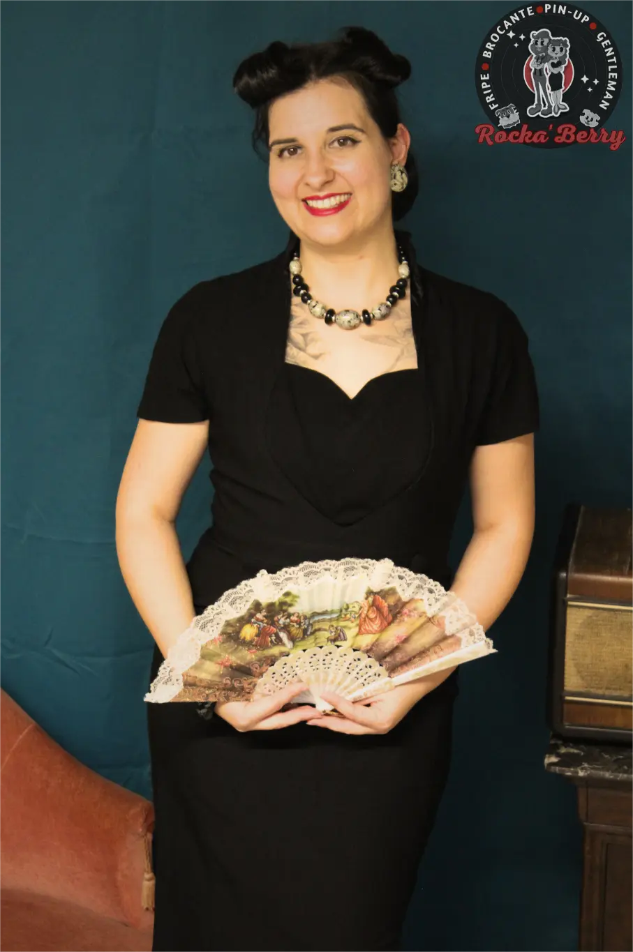 Robe Crayon Boss Lady - Pinup Couture - Rocka'Berry