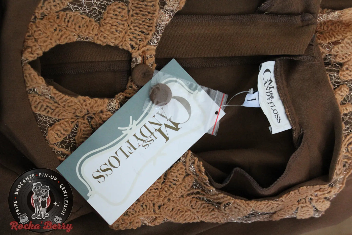 Robe Crayon Caramel Pinup - MissCandyFloss Miss Candyfloss