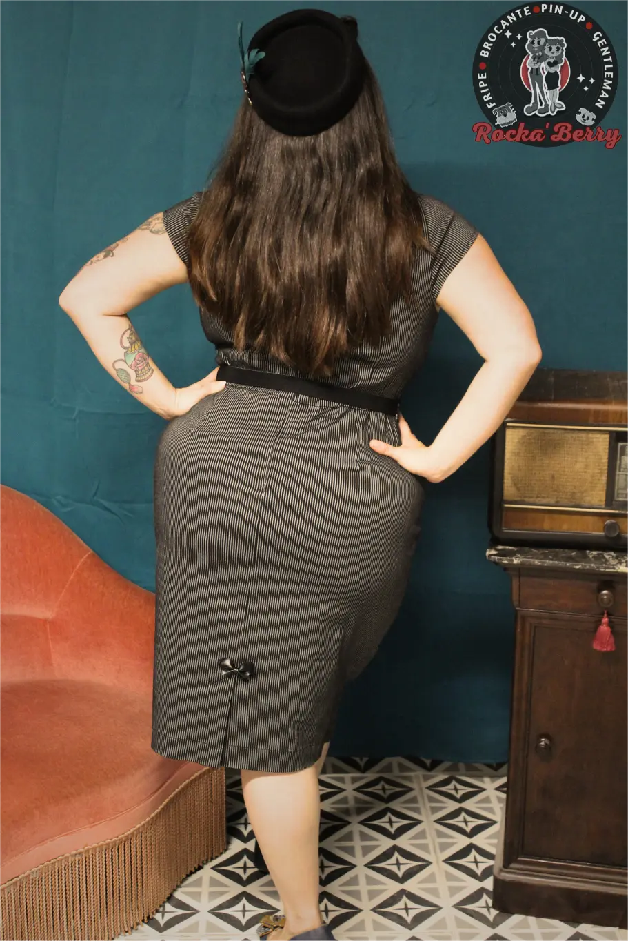 Robe Crayon Gothabilly Pinup Jack - Hell Bunny Hell Bunny