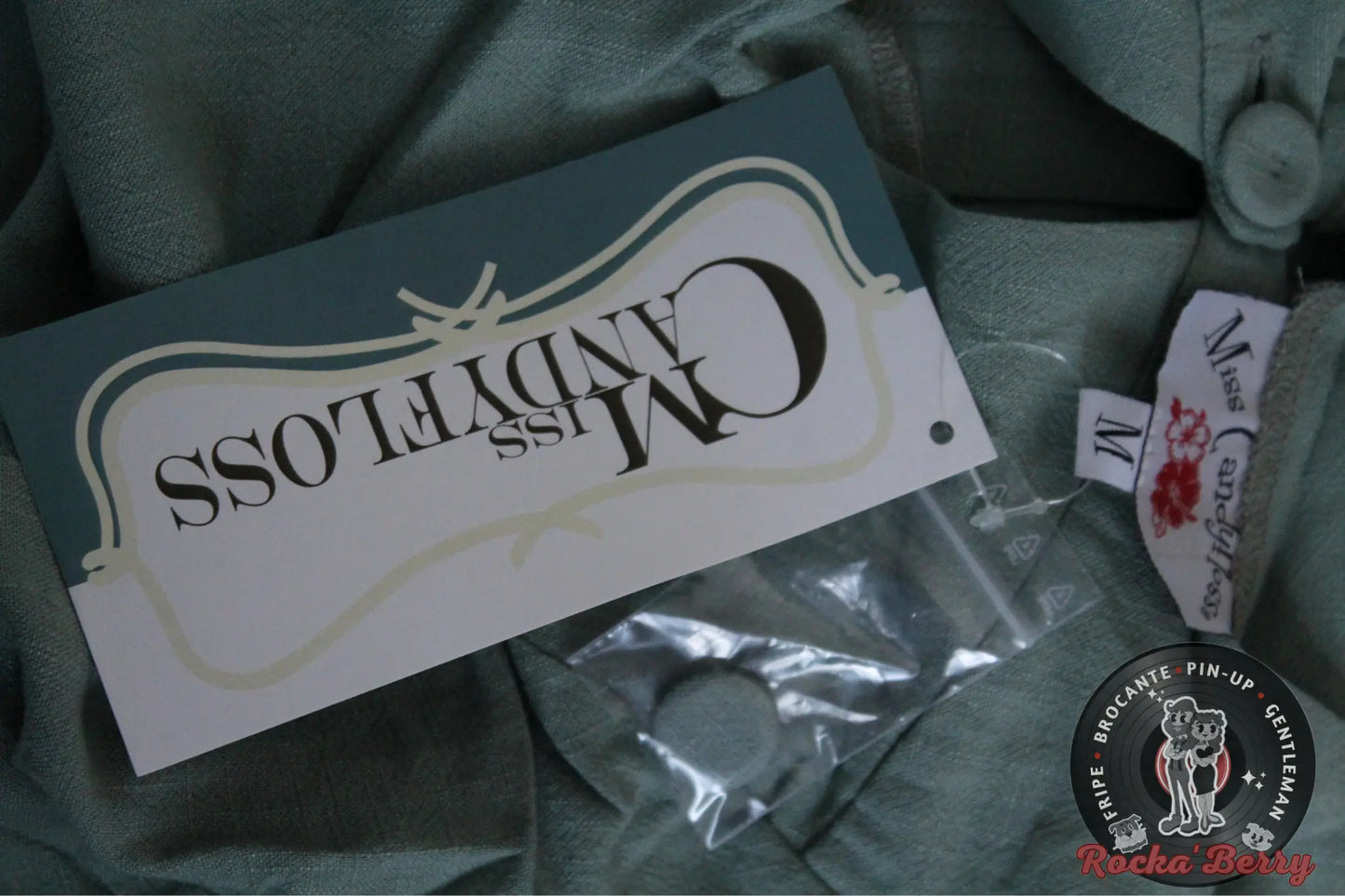 Robe Crayon Peplum Bleu Clair Pinup - MissCandyFloss Miss Candyfloss