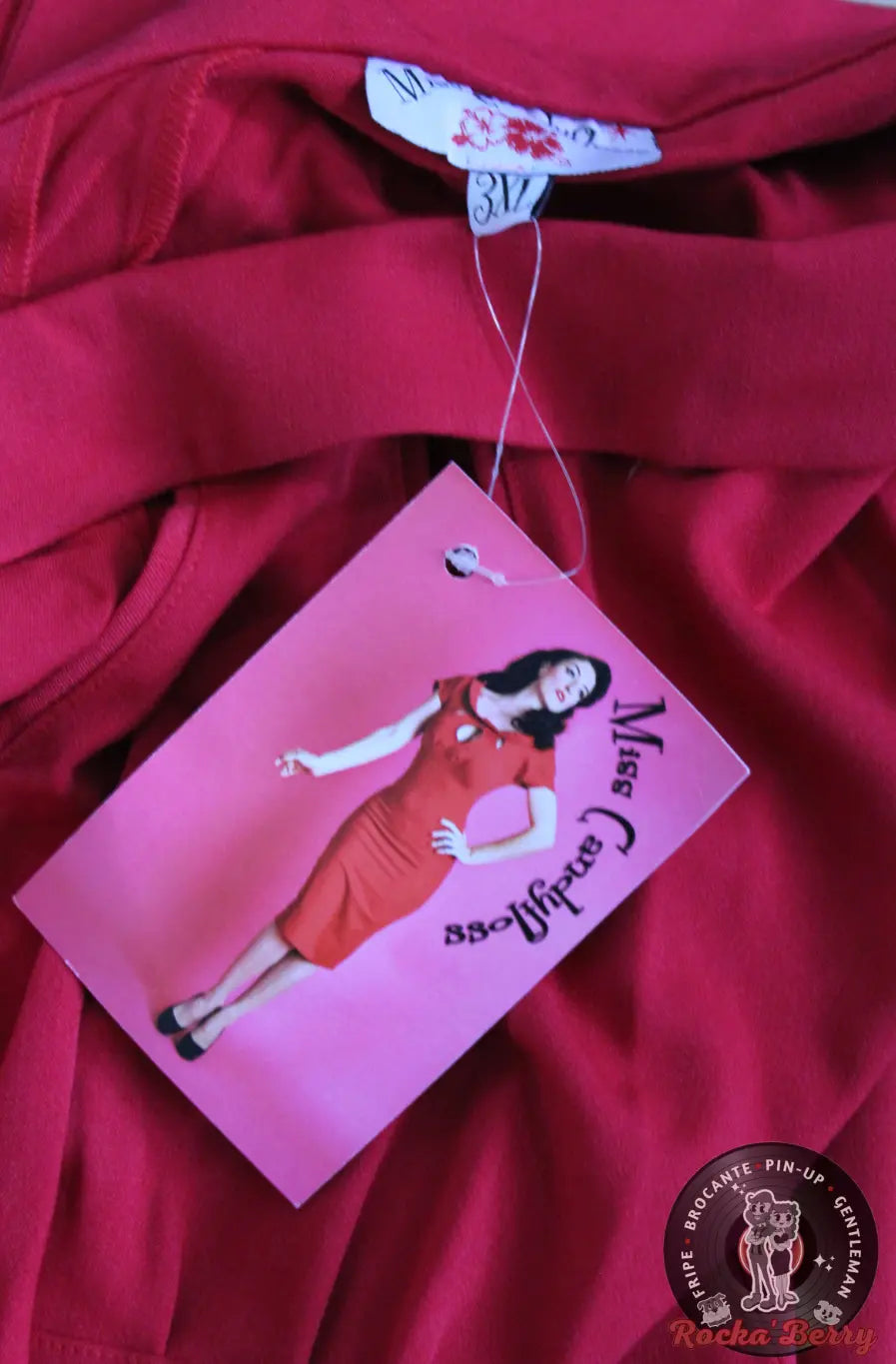 Robe Crayon Rouge Pinup - MissCandyFloss Miss Candyfloss