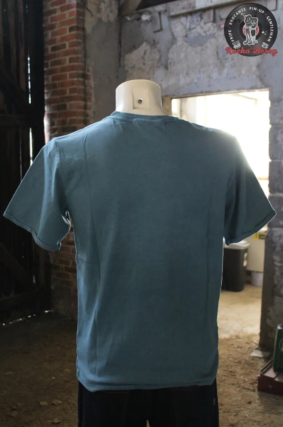 T-shirt Kustom Bleu Pick Up 50 - King Kerosin King Kerosin