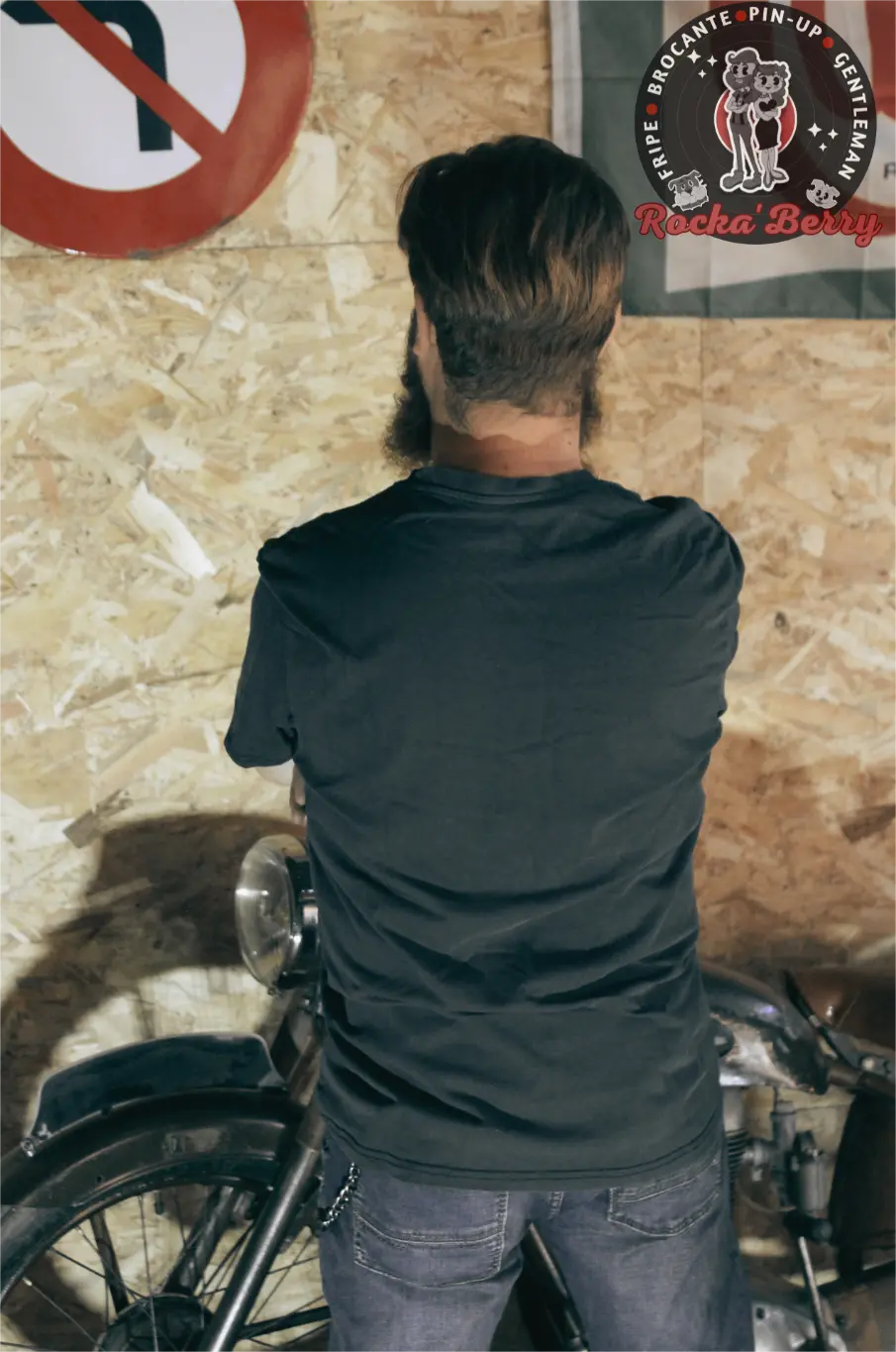 T-shirt Kustom Speed Shop - King Kerosin - Rocka'Berry