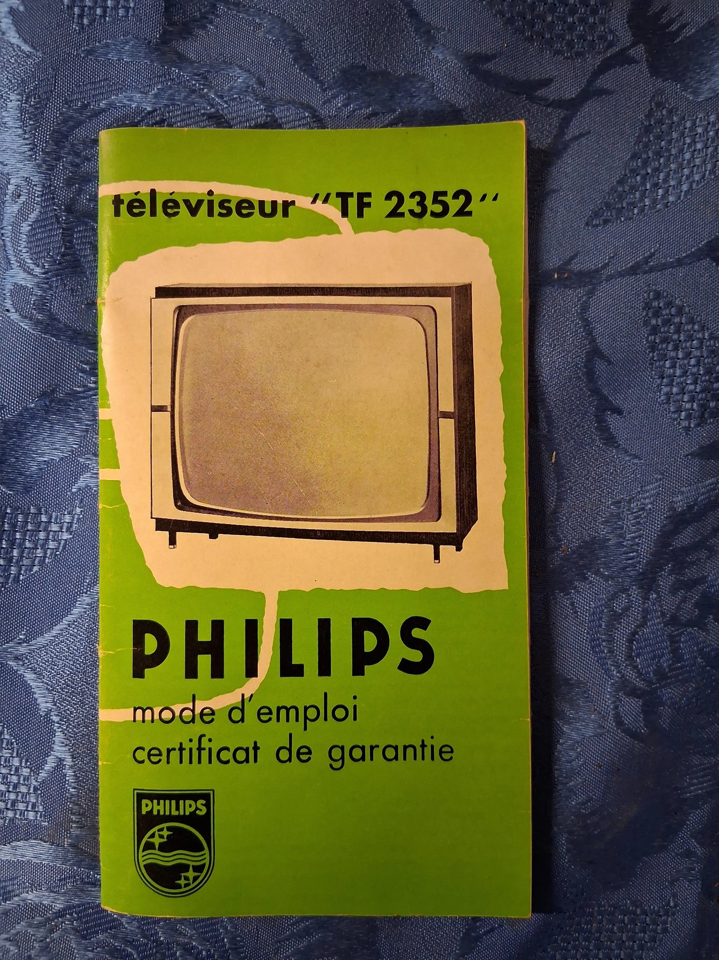 Téléviseur vintage Philips TF 2352 – CRT bois 59 cm Rocka'Berry