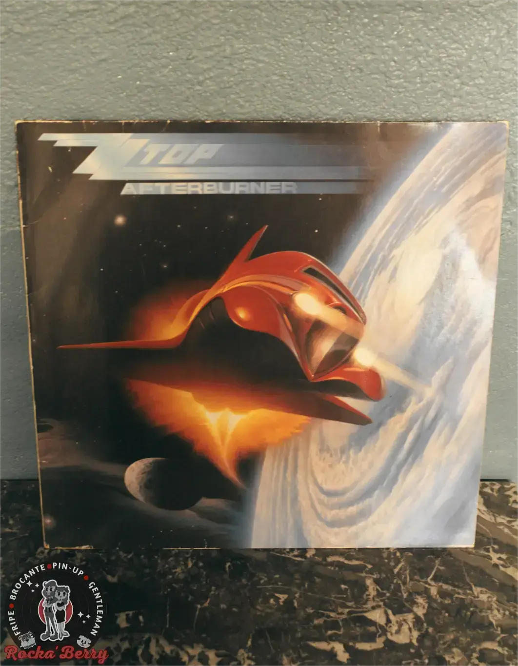 ZZTop "Afterburner" ( Edition Portugal / 1986 ) - Vinyle 33T Rocka'Berry