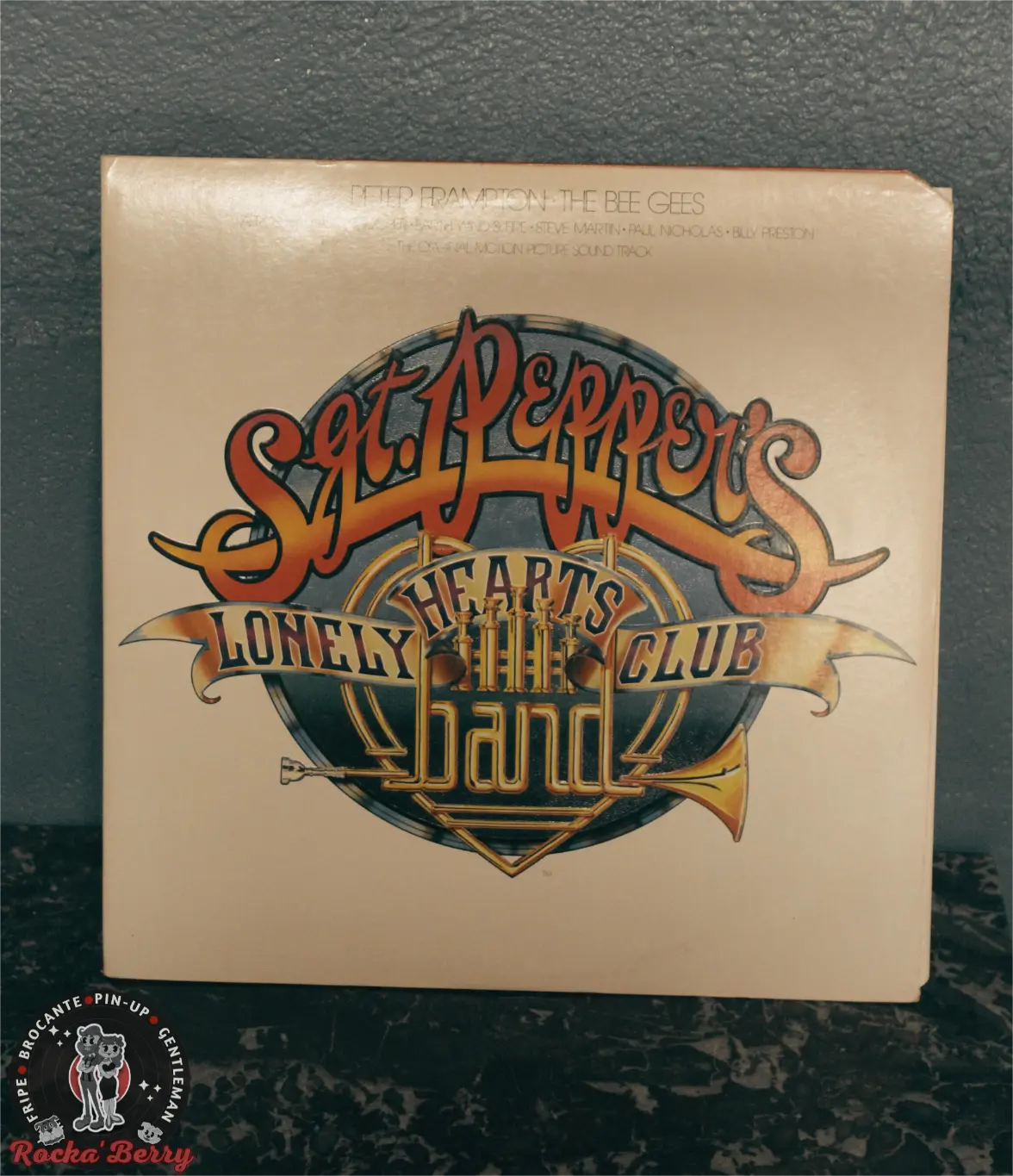Bee Gees, Aerosmith " Sgt. Pepper's Lonely Hearts Club Band" ( USA / 1978 ) - Vinyle 33T Rocka'Berry