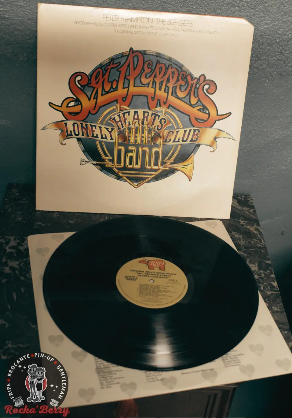 Bee Gees, Aerosmith " Sgt. Pepper's Lonely Hearts Club Band" ( USA / 1978 ) - Vinyle 33T Rocka'Berry