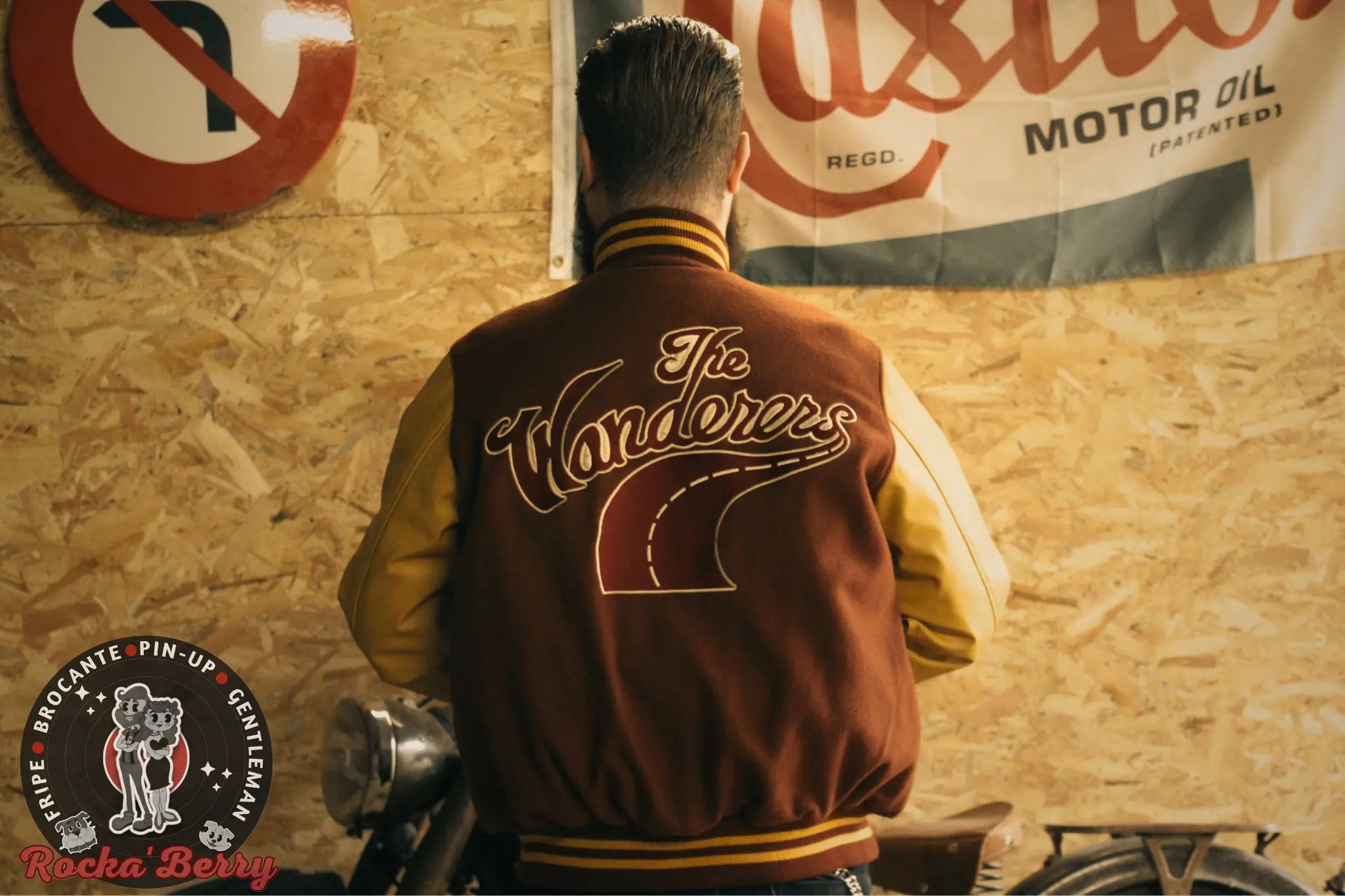 Blouson Teddy Universitaire : The Wanderers - Rumble59 - Rocka'Berry