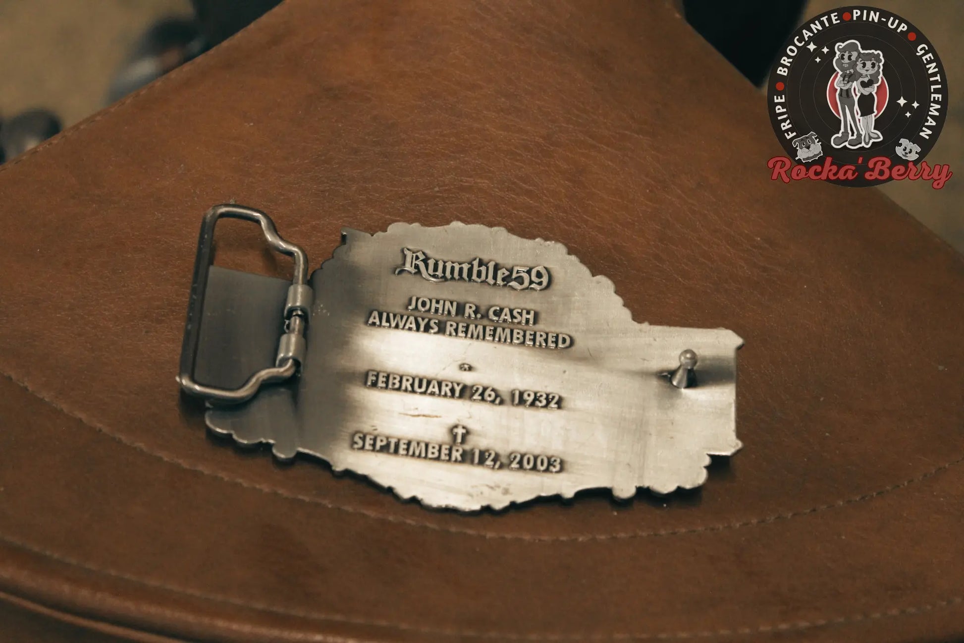 Boucle de Ceinture Walk the Line - Rumble59 Rumble59