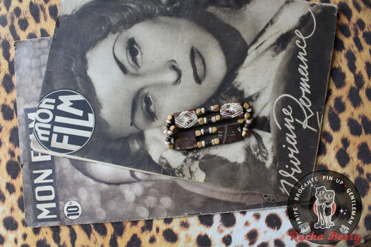 Bracelet Tiki Carré Perle en Bois Rocka'Berry