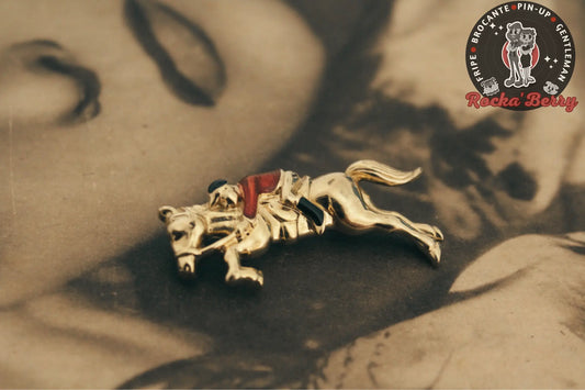 Broche Cavalier Rocka'Berry