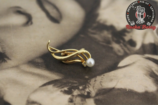 Broche Dorée Perle 2 Rocka'Berry