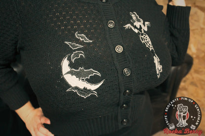 🖤💀Cardigan Court Noir “Glamour Ghoul” – Mischief Made