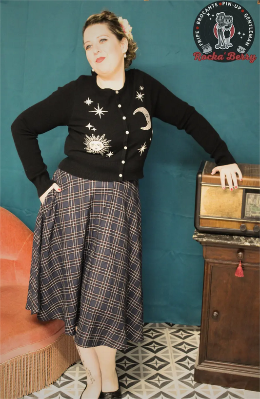 Cardigan Pinup Rétro Solaris - Hell Bunny Hell Bunny