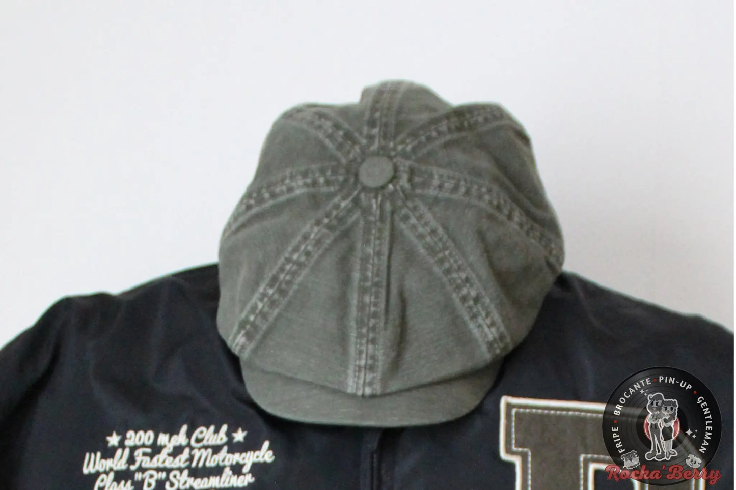 Casquette Gavroche Verte Stetson - Made in USA Stetson