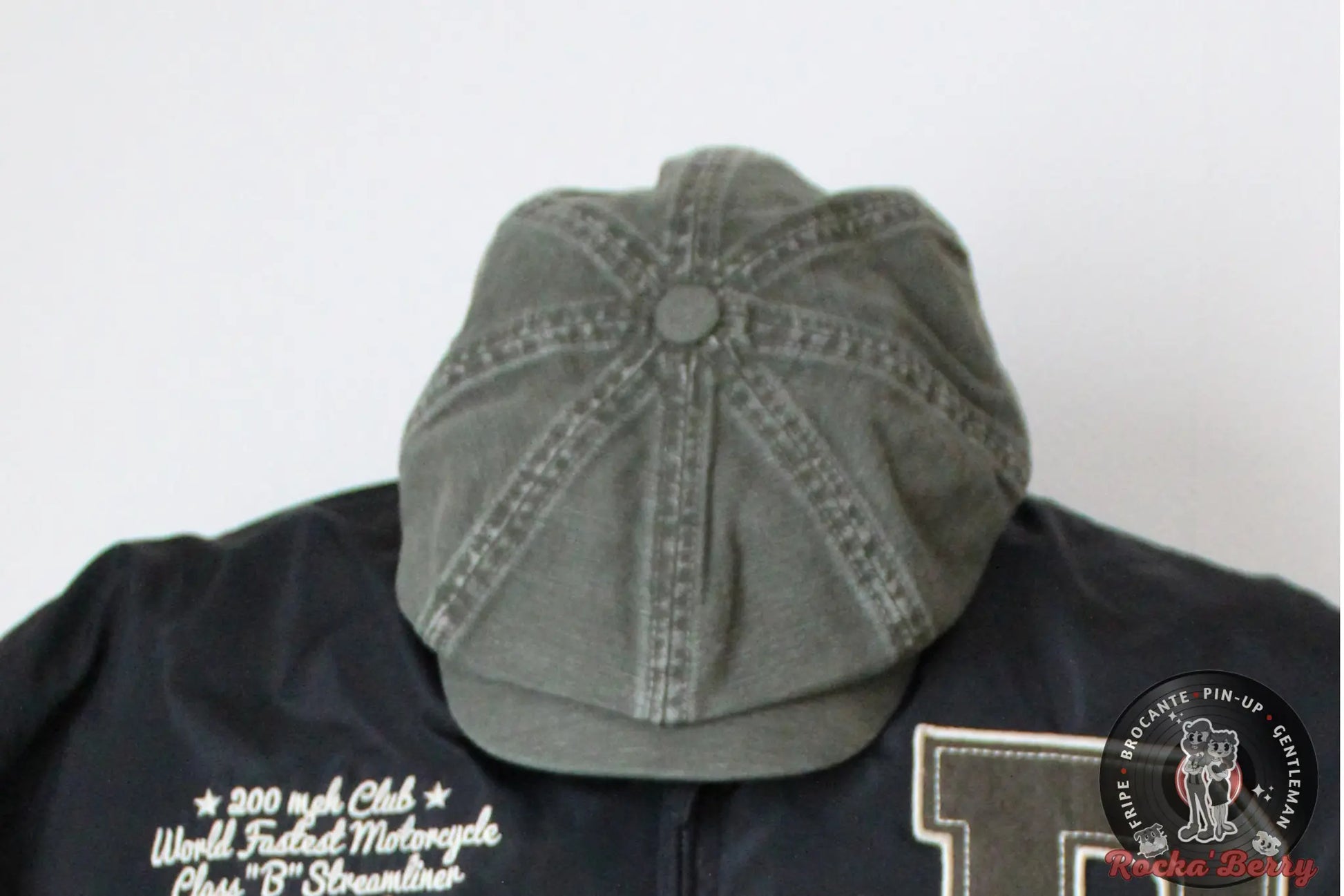 Casquette Gavroche Verte Stetson - Made in USA Stetson