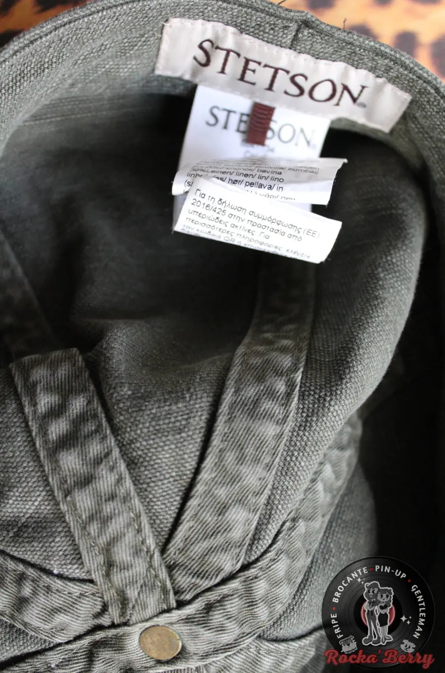 Casquette Gavroche Verte Stetson - Made in USA Stetson