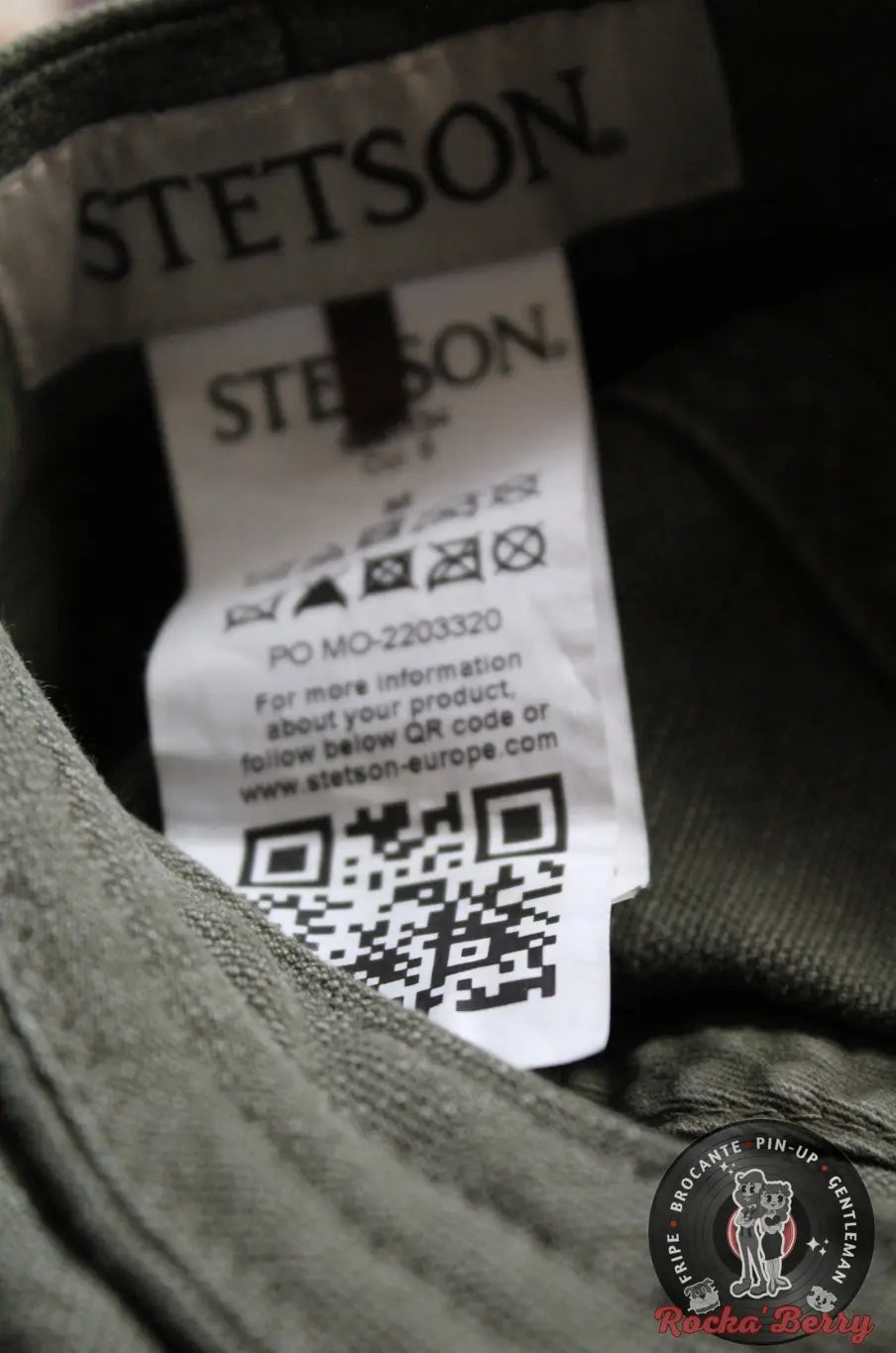 Casquette Gavroche Verte Stetson - Made in USA Stetson