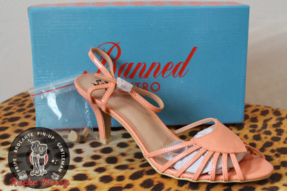 Chaussures à Talons Pinup Pèche - Banned Banned